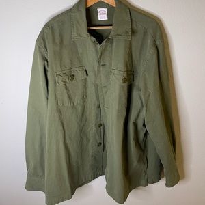 Brooks Brothers XL Stretch Cotton Twill Chore Jacket